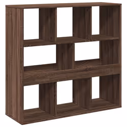 VidaXL 3309525, Marron, Chêne, 10 étagères, Bois, Bois, 1000 mm, 330 mm