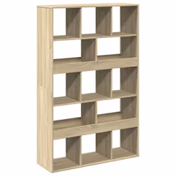 VidaXL 3309530, Chêne, 13 étagères, Bois, Bois, 1000 mm, 330 mm