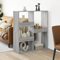 vidaXL Cloison Sonoma Gris