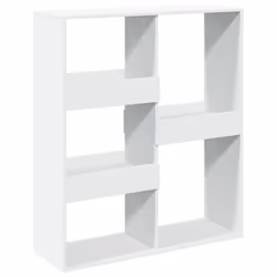VidaXL 3309555, Blanc, 6 étagères, Bois, Bois, 1000 mm, 330 mm