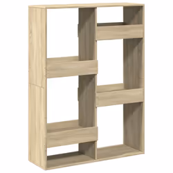 VidaXL 3309557, Chêne, 6 étagères, Bois, Bois, 1000 mm, 330 mm