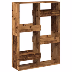 VidaXL 3309562, Bois naturel, 6 étagères, Bois, Bois, 1000 mm, 330 mm