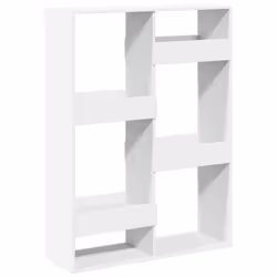 VidaXL 3309564, Blanc, 7 étagères, Bois, Bois, 1000 mm, 330 mm