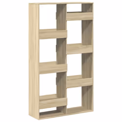 VidaXL 3309575, Chêne, 8 étagères, Bois, Bois, 1000 mm, 330 mm