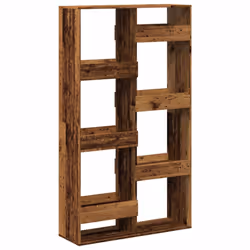 VidaXL 3309580, Bois naturel, 8 étagères, Bois, Bois, 1000 mm, 330 mm