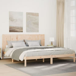 Vidaxl - Cadre De Lit Extra Long Sans Matelas 200x220 Cm Bois Massif