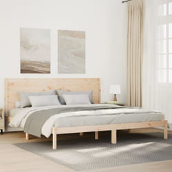 Vidaxl - Cadre De Lit Extra Long Sans Matelas 200x220 Cm Bois Massif