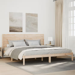 Vidaxl - Cadre De Lit Extra Long Sans Matelas 200x220 Cm Bois Massif
