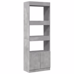 VidaXL 3309603, Gris, Bois, Bois, 25 kg, 630 mm, 330 mm