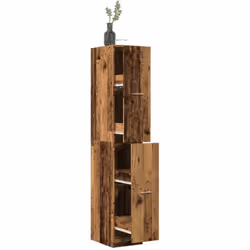 Cette armoire d'apothicaire classique est conçue pour être un ajout décoratif et pratique à votre maison et à votre bureau. M ...