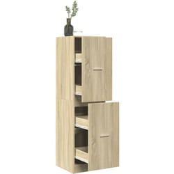 Vidaxl - Armoire d'apothicaire chêne sonoma bois d'ingénierie