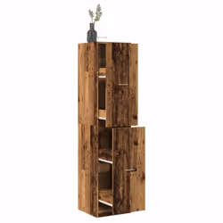Cette armoire d'apothicaire classique est conçue pour être un ajout décoratif et pratique à votre maison et à votre bureau. M ...