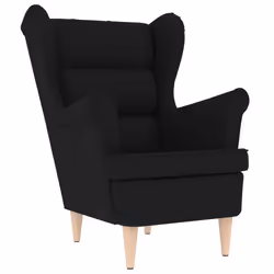 VidaXL 4016897, Tissu, Noir, mousse, 110 kg, 740 mm, 840 mm