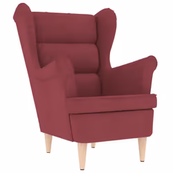 VidaXL 4016898, Tissu, Rouge, mousse, 110 kg, 740 mm, 840 mm