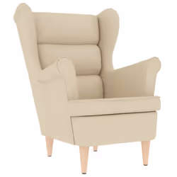 VidaXL 4016902, Tissu, Crème, mousse, 110 kg, 740 mm, 840 mm