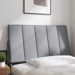 VidaXL 4019135 tête de lit et pied de lit Gris clair