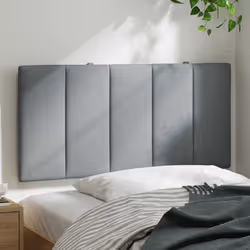 VidaXL 4019149 tête de lit et pied de lit Gris clair