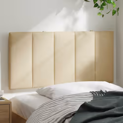 VidaXL 4019154 tête de lit et pied de lit Crème
