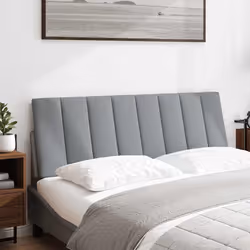 VidaXL 4019156 tête de lit et pied de lit Gris clair