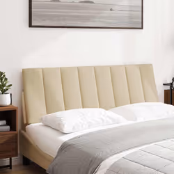 VidaXL 4019161 tête de lit et pied de lit Crème