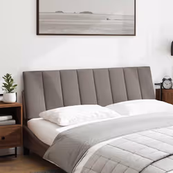 VidaXL 4019174 tête de lit et pied de lit Taupe
