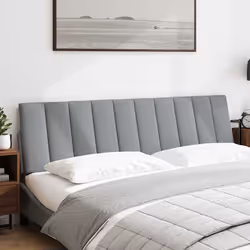 VidaXL 4019177 tête de lit et pied de lit Gris clair