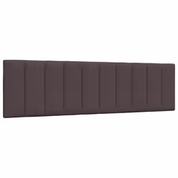 vidaXL Coussin de tête de lit marron foncé 180 cm tissu 4019180