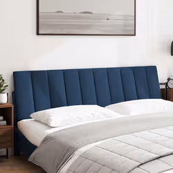 VidaXL 4019183 tête de lit et pied de lit Bleu