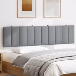 VidaXL 4019184 tête de lit et pied de lit Gris clair