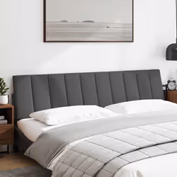VidaXL 4019185 tête de lit et pied de lit Gris foncé