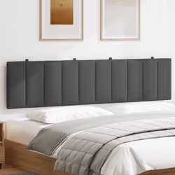 VidaXL 4019185 tête de lit et pied de lit Gris foncé