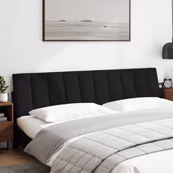 VidaXL 4019186 tête de lit et pied de lit Noir