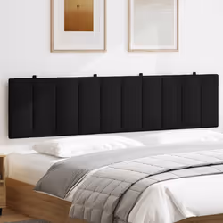 VidaXL 4019186 tête de lit et pied de lit Noir