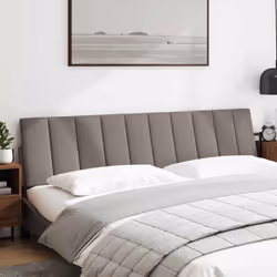 VidaXL 4019188 tête de lit et pied de lit Taupe