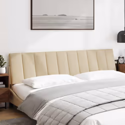 VidaXL 4019189 tête de lit et pied de lit Crème