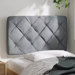 VidaXL 4019191 tête de lit et pied de lit Gris clair