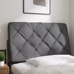 VidaXL 4019192 tête de lit et pied de lit Gris foncé