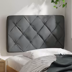 VidaXL 4019192 tête de lit et pied de lit Gris foncé
