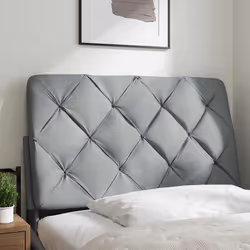 VidaXL 4019198 tête de lit et pied de lit Gris clair