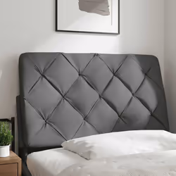 VidaXL 4019199 tête de lit et pied de lit Gris foncé