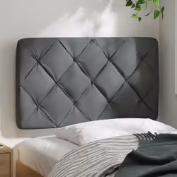 VidaXL 4019199 tête de lit et pied de lit Gris foncé