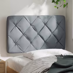 VidaXL 4019205 tête de lit et pied de lit Gris clair