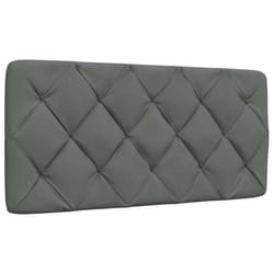 VidaXL 4019206 tête de lit et pied de lit Gris foncé
