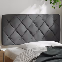 VidaXL 4019206 tête de lit et pied de lit Gris foncé