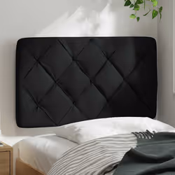 VidaXL 4019207 tête de lit et pied de lit Noir