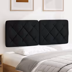 VidaXL 4019214 tête de lit et pied de lit Noir