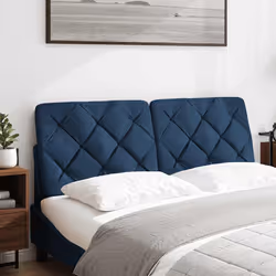 VidaXL 4019218 tête de lit et pied de lit Bleu