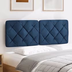 VidaXL 4019218 tête de lit et pied de lit Bleu