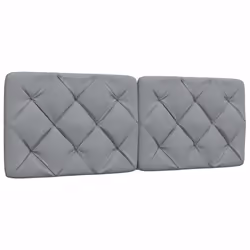 VidaXL 4019219, Gris clair, Polyester, Hollow polypropylene fiber, 140 cm, 1420 mm, 48 cm