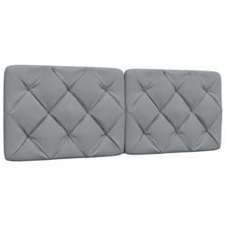 VidaXL 4019219 tête de lit et pied de lit Gris clair